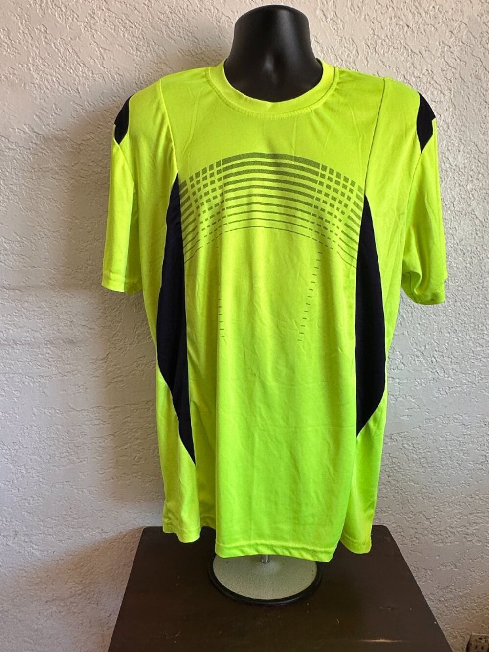 Performance Sports High Visibility T-Shirt Size XL Athletic Safety Active Tee